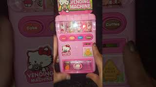 Only One Coins Drop ?? Hello Kitty Vending Machine trending shorts viral