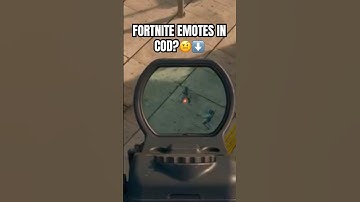 Fortnite and a cod warzone colab?🕺🏾 #warzone #cod #fortnite #funny #shorts