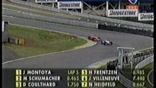 Montoya vs Schumacher en vivo 2001 PSN