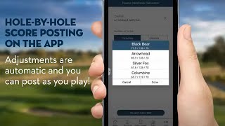 PART 3: Hole-by-hole score posting on the new GHIN Mobile app