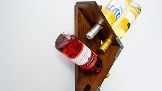 In this video I show you how to make your own wooden winerack!