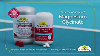 Nature's Way Magnesium Glycinate & High Strength Adult Vita Gummies - 6 sec Nature's Way Magnesium Glycinate & High Strength Adult Vita Gummies - 6 sec