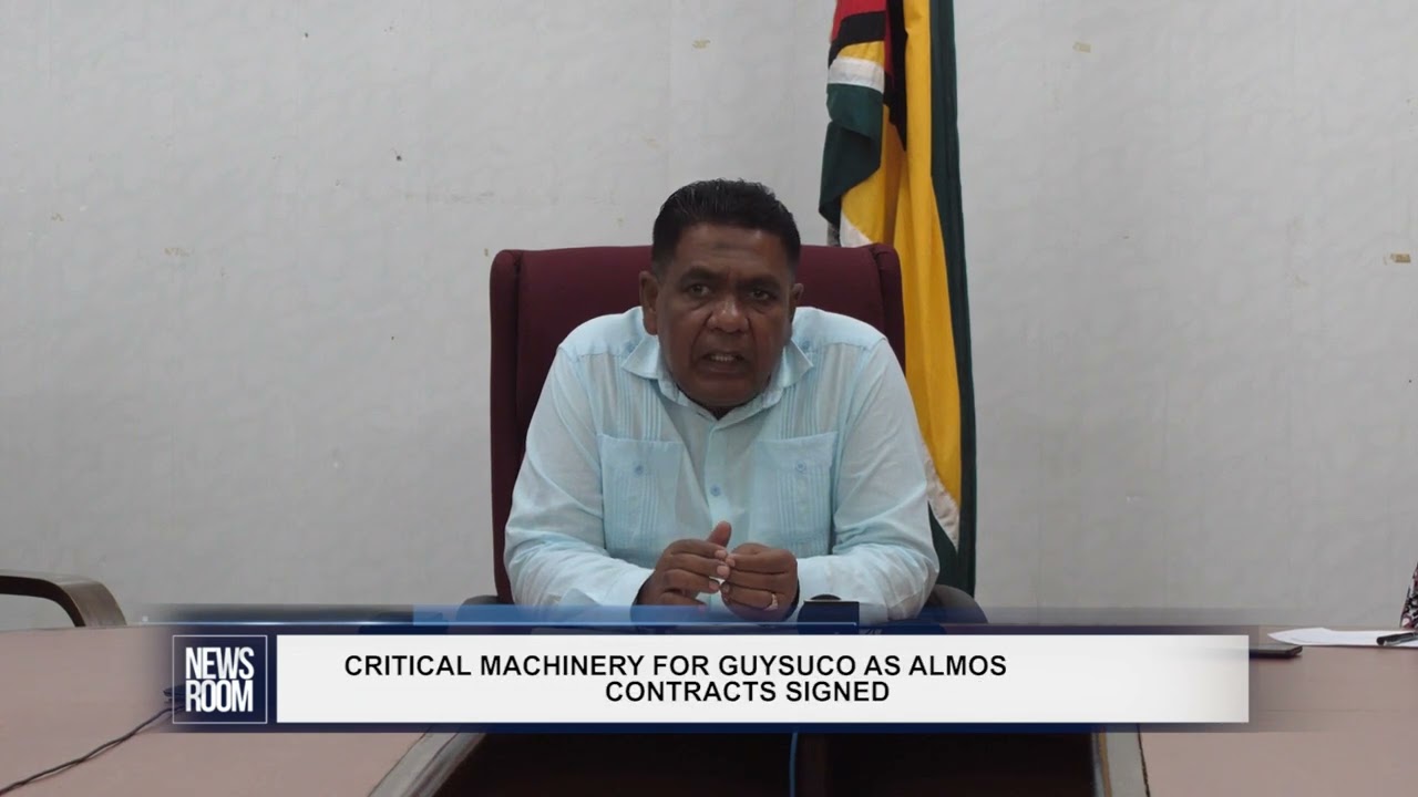 CRITICAL MACHINERY FOR GUYSUCO AS ALMOST $500M IN CONTRACTS SIGNED