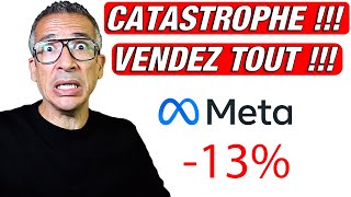 Meta s'effondre à la Bourse et TOUT LE MONDE suit !!! + Dassault Systèmes