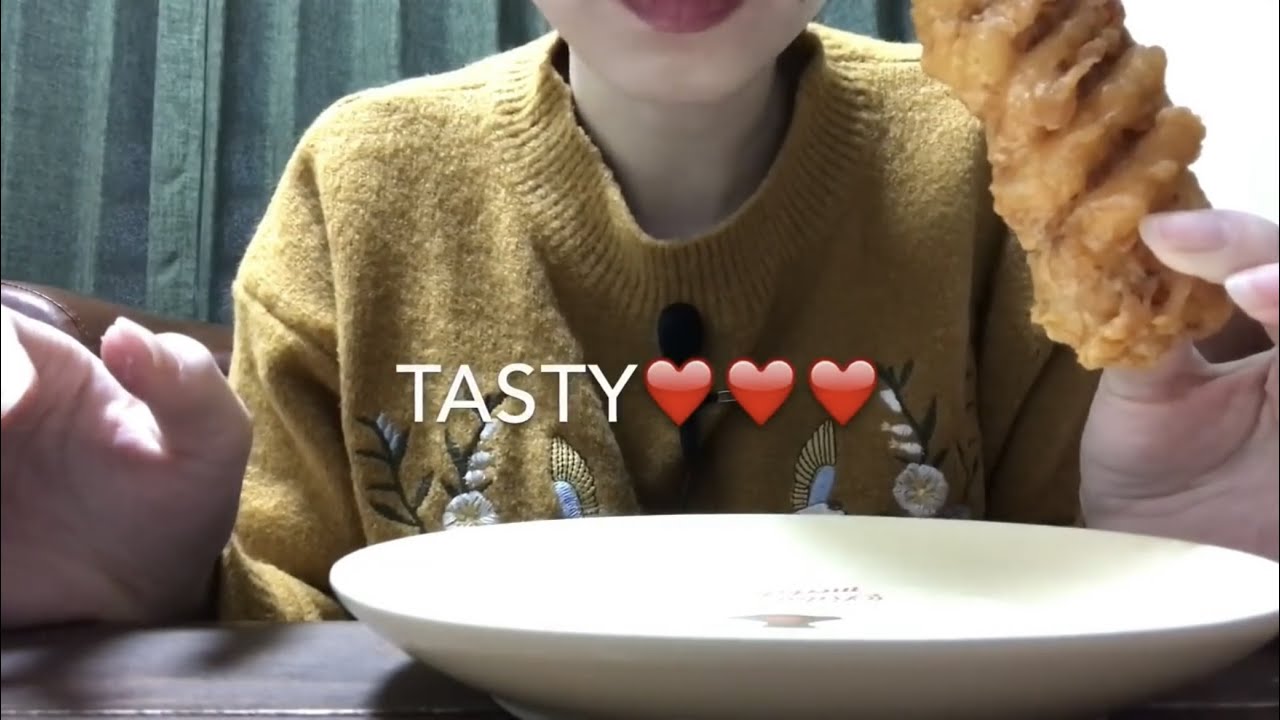 [ASMR] KFC／ケンタッキーフライドチキン／Eating Sounds＊咀嚼音