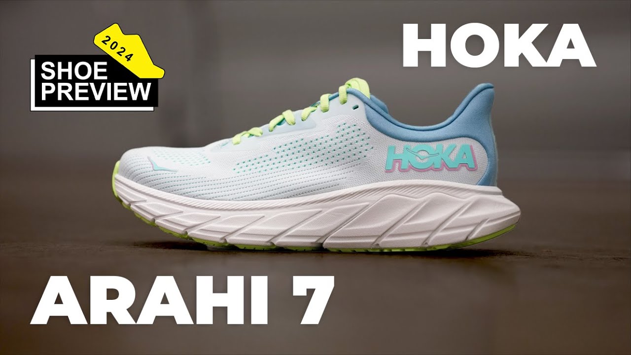 Hoka Arahi 7 preview | The Running Event | 2024 Shoe Previews - YouTube