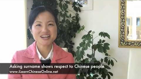 Business Chinese: How to ask someone