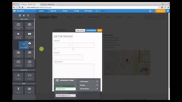 How to add and edit a Contact form in Weebly