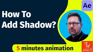How To Create Shadow for Characters in Adobe After Effects #cartoon #animation #tricks
