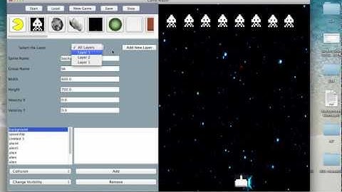 Webstartable GameMaker - Space Invaders Demo