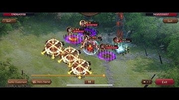 Three Kingdoms Overlord. Four Symbols VS Yellow River Formation Divinity