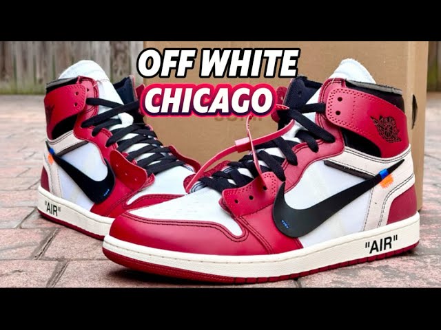 Off-White × Nike Air Jordan 1 chicago Jordan 1 Retro High Off-White Chicago – YankeeKicks Online