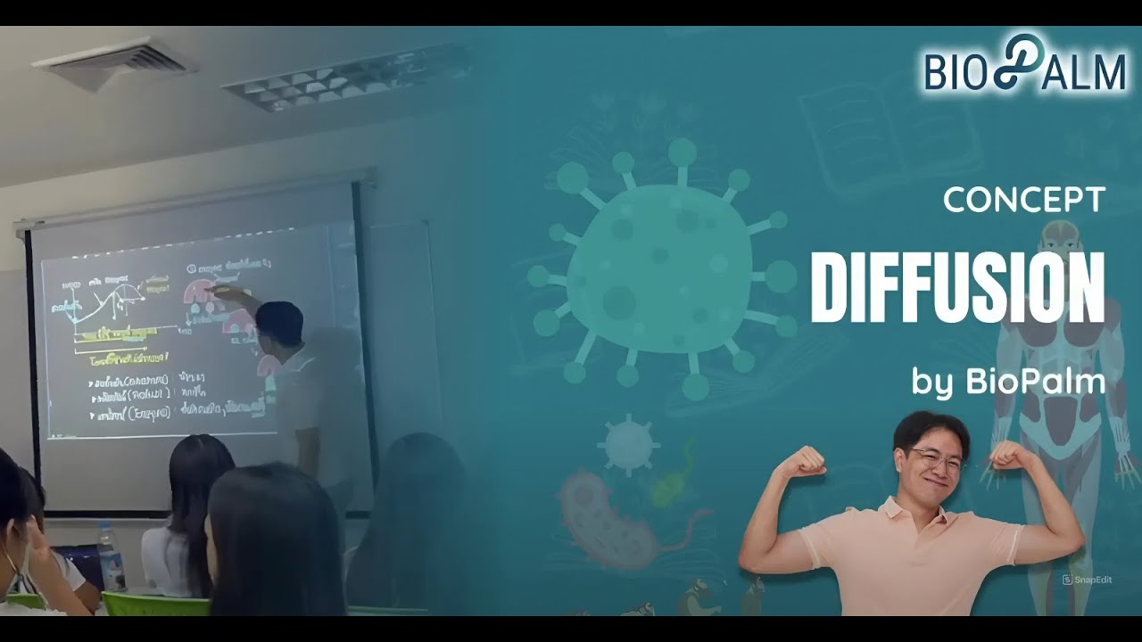 "ฟิตเนื้อหา พร้อมตะลุยโจทย์ ภายใน 8 นาที" EP1: การแพร่ DIFFUSION