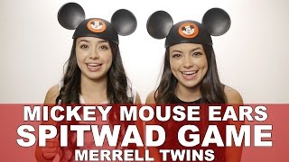 Mickey Mouse Ears Spit Wad Game  Merrell Twins