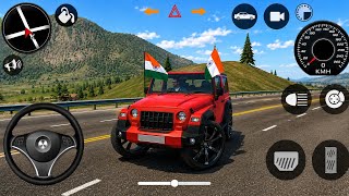 Modified Mahindra Thar Car Drift And Race Stunt Simulator 3D Gameplay 😈 screenshot 5