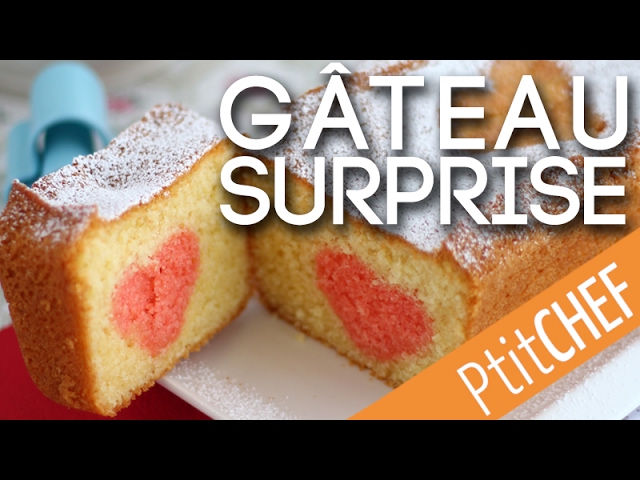 Recette De Gateau Surprise Ptitchef Com Youtube