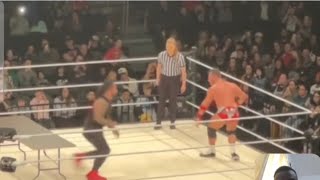 La Knight Defeat Jimmy Uso In A Dark Match - Wwe Raw & Smackdown