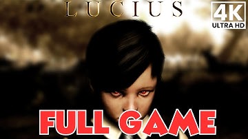 LUCIUS Gameplay Walkthrough FULL GAME [4K 60FPS]  No Commentary