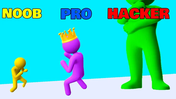 NOOB vs PRO vs HACKER in Giant Rush