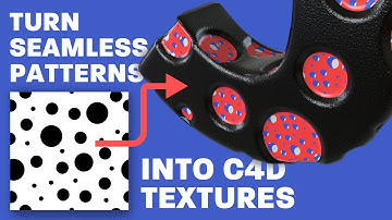 Turn Your Seamless Patterns Into C4D Redshift Textures