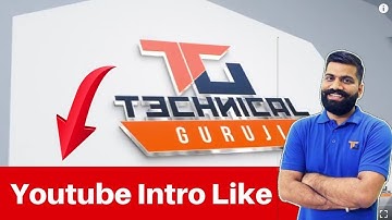 How To Make Intro Like Technical Guruji