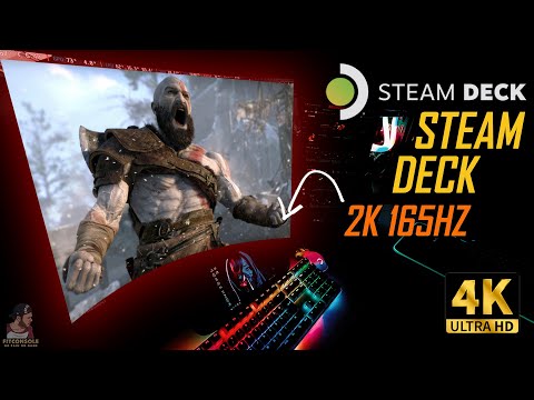 STEAM DECK 2K 165 HZ GOD OF WAR GAMEPLAY! SMOOTH WİNDOWS 10 PRO