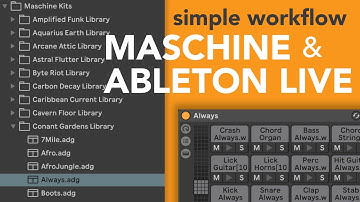 Maschine Ableton Workflow: Maschine into Ableton Drum Kits - Kit Maker