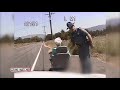 Highway Patrol pulls over coolest Granny on Scooter