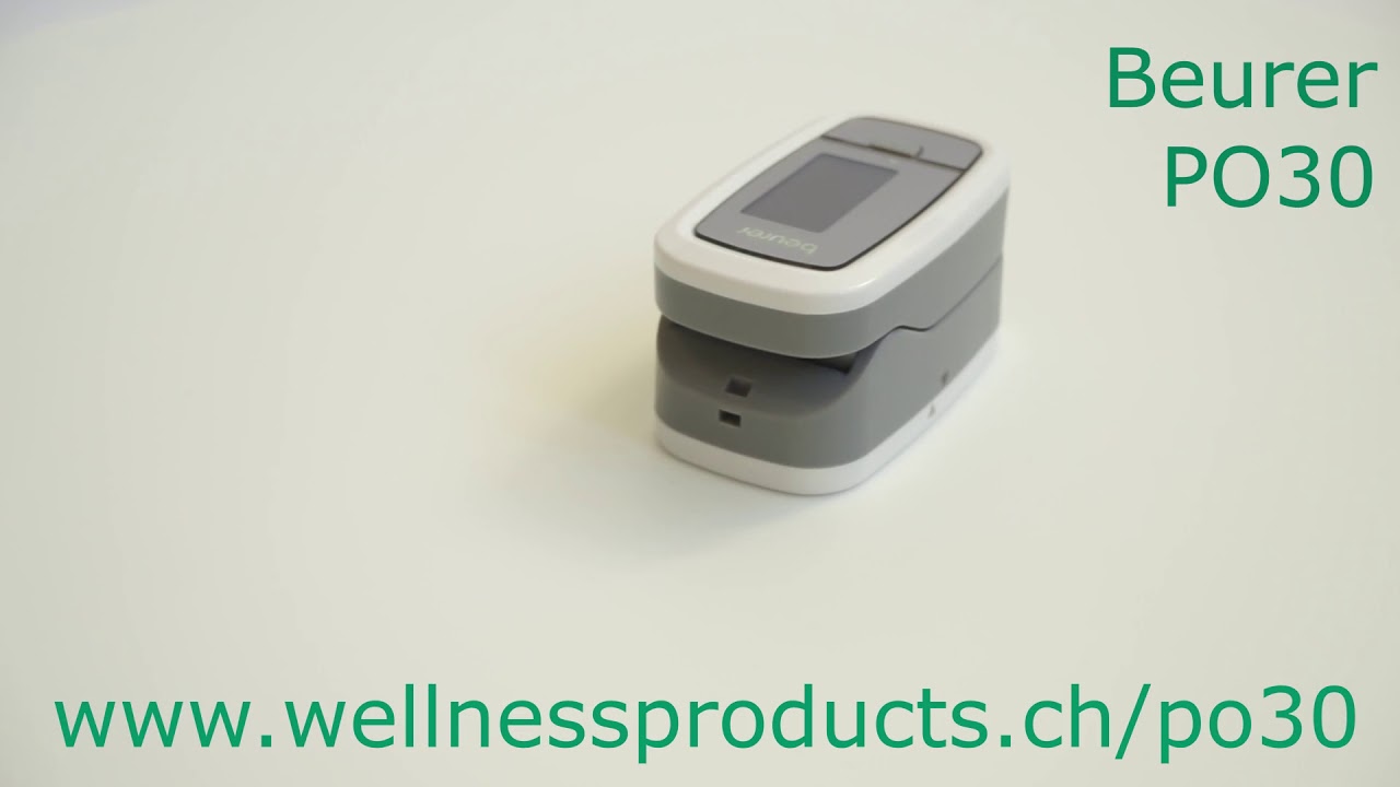 Pulsoximeter Beurer PO30 - YouTube