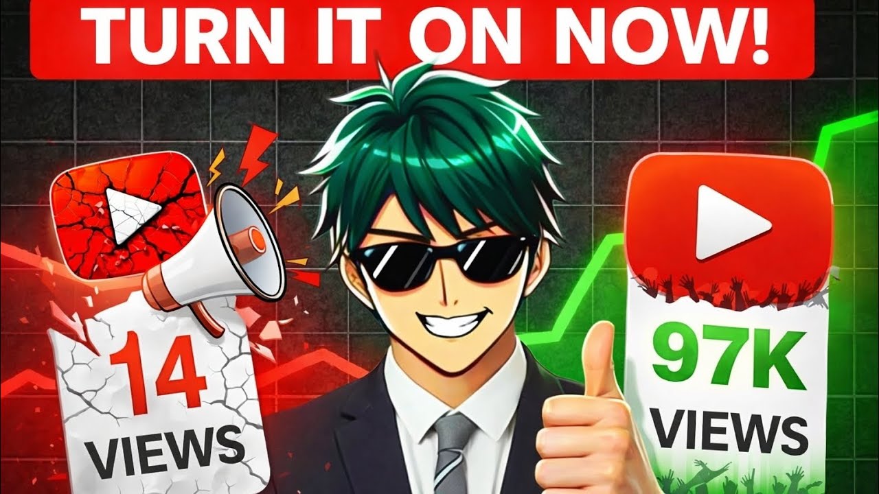 NO VIEWS? NO SUBSCRIBERS? [ TURN ON THESE SETTINGS ! ] 