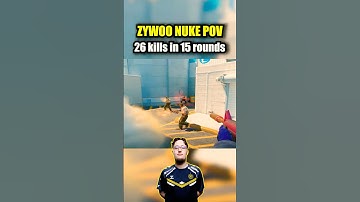 26 KILLS IN 15 ROUNDS?!  *ZYWOO PEAK FORM* #cs2 #zywoo  #faceit   #highlights