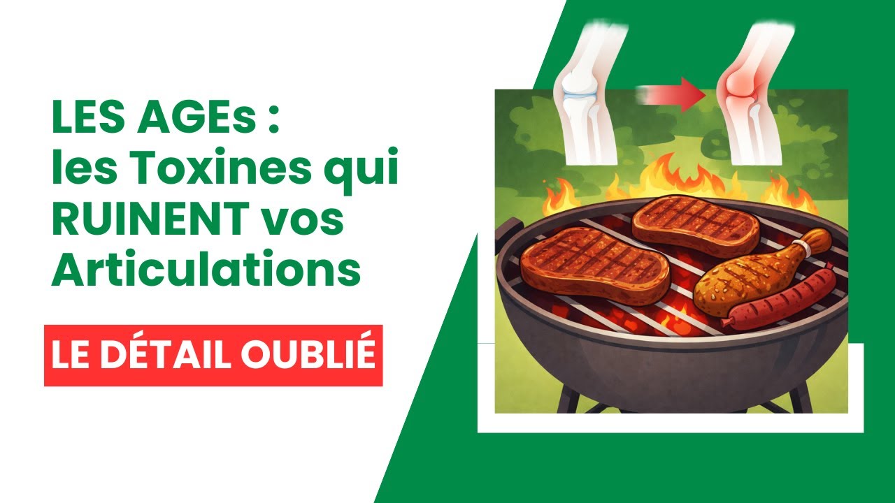 Les AGEs : les Toxines Créées par la Cuisson qui ABÎMENT vos Articulations.