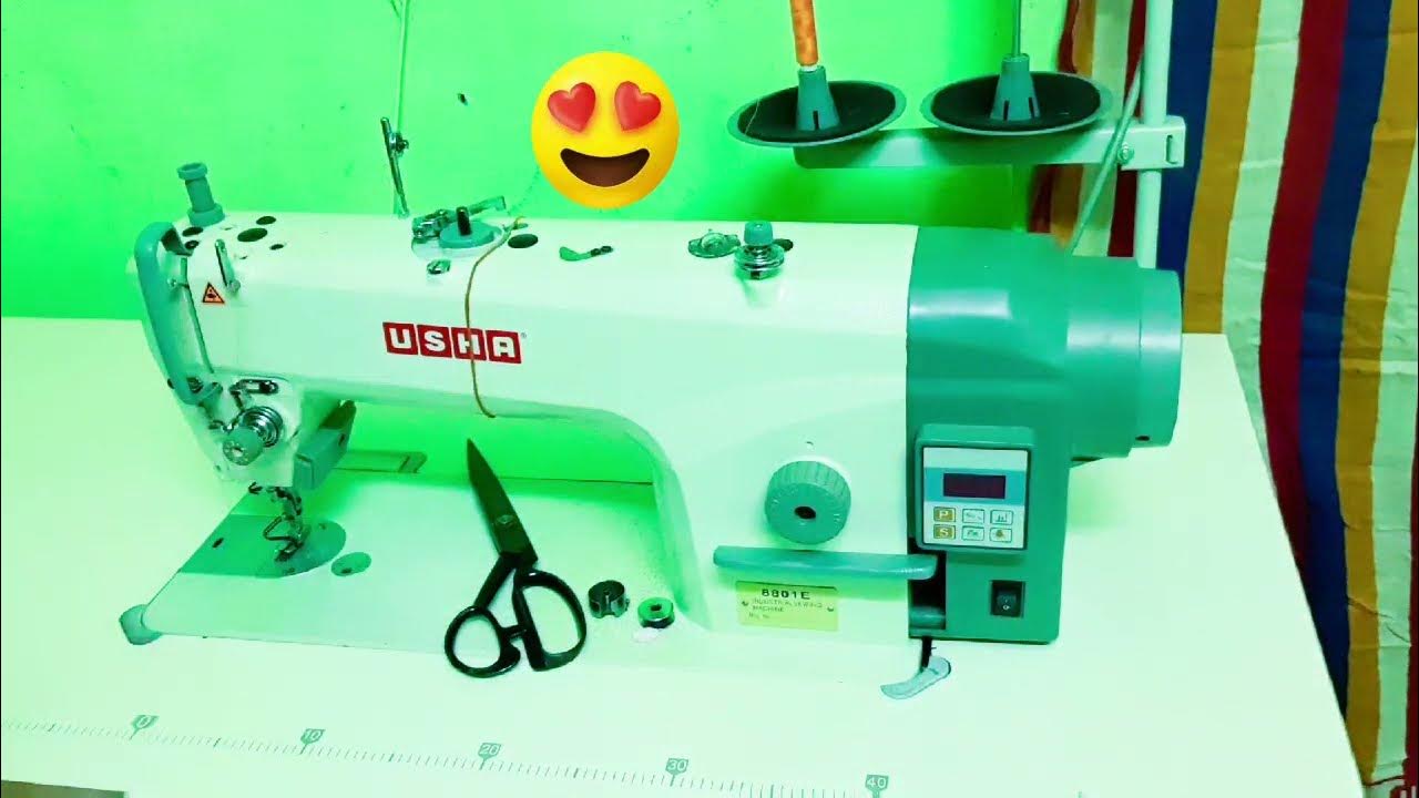 How to use Usha 8801E sewing machine for beginners🪡 YouTube