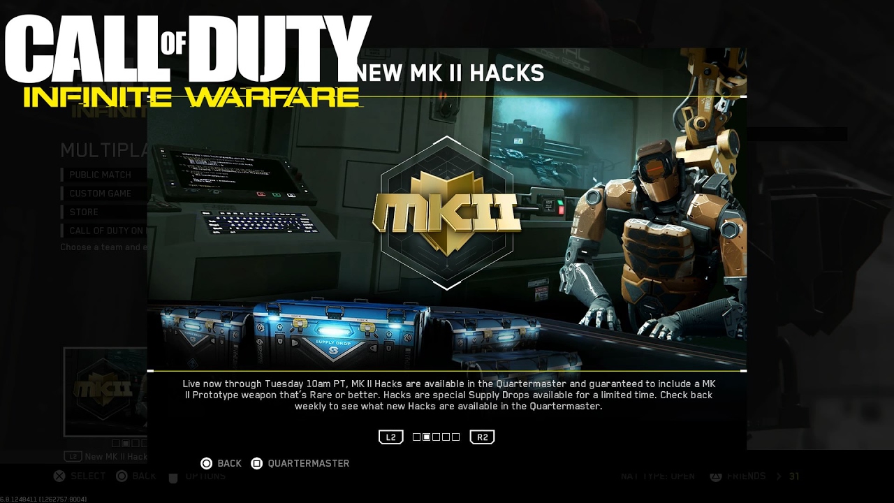 Getting Rares & Legendaries [New Mark II Hacks] (COD: Infinite Warfare ...