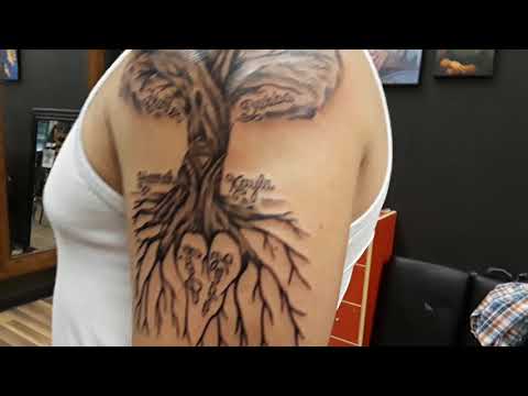 Male Family Tree Tattoos