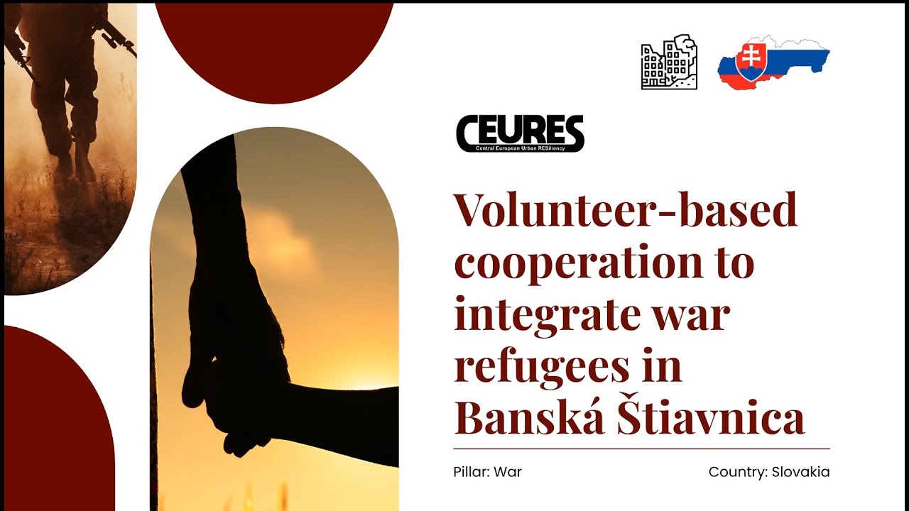 Volunteer based cooperation to integrate war refugees in Bansk tiavnica