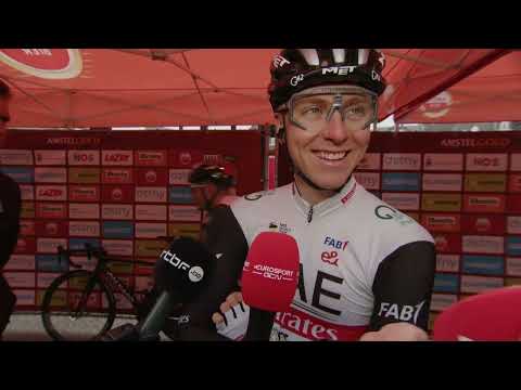 Tadej Poga?ar - Interview at the start - Amstel Gold Race 2023