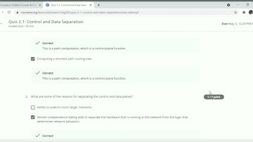 Software Defined Networking quiz 2.1 for your reference