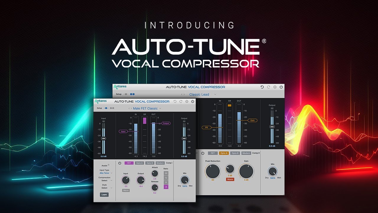Introducing AutoTune Vocal Compressor DualStage Compression Powered