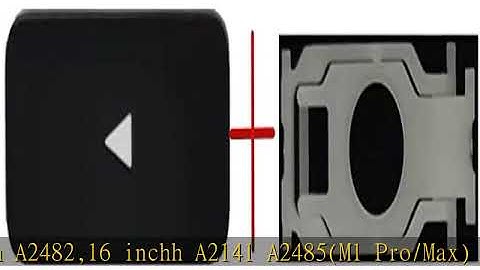 Replacement Left Arrow Keycap Key Scissor Clip Hinge Compatible with MacBook Pro/Air Model A2141 A2