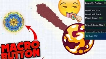 Agario macro button tutorial macro speeder 128x (10k in 1 second) macro tutorial (AGAR.IO MOBILE)