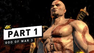 God of War 3 Remastered - Part 1 - HERE WE GO AGAIN