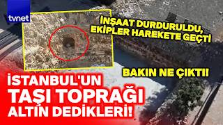 Kentsel Dönüşüm Sirasinda Bulundu İnşaat Aci̇len Durduruldu: Bakın Yerin Altından Ne Çıktı