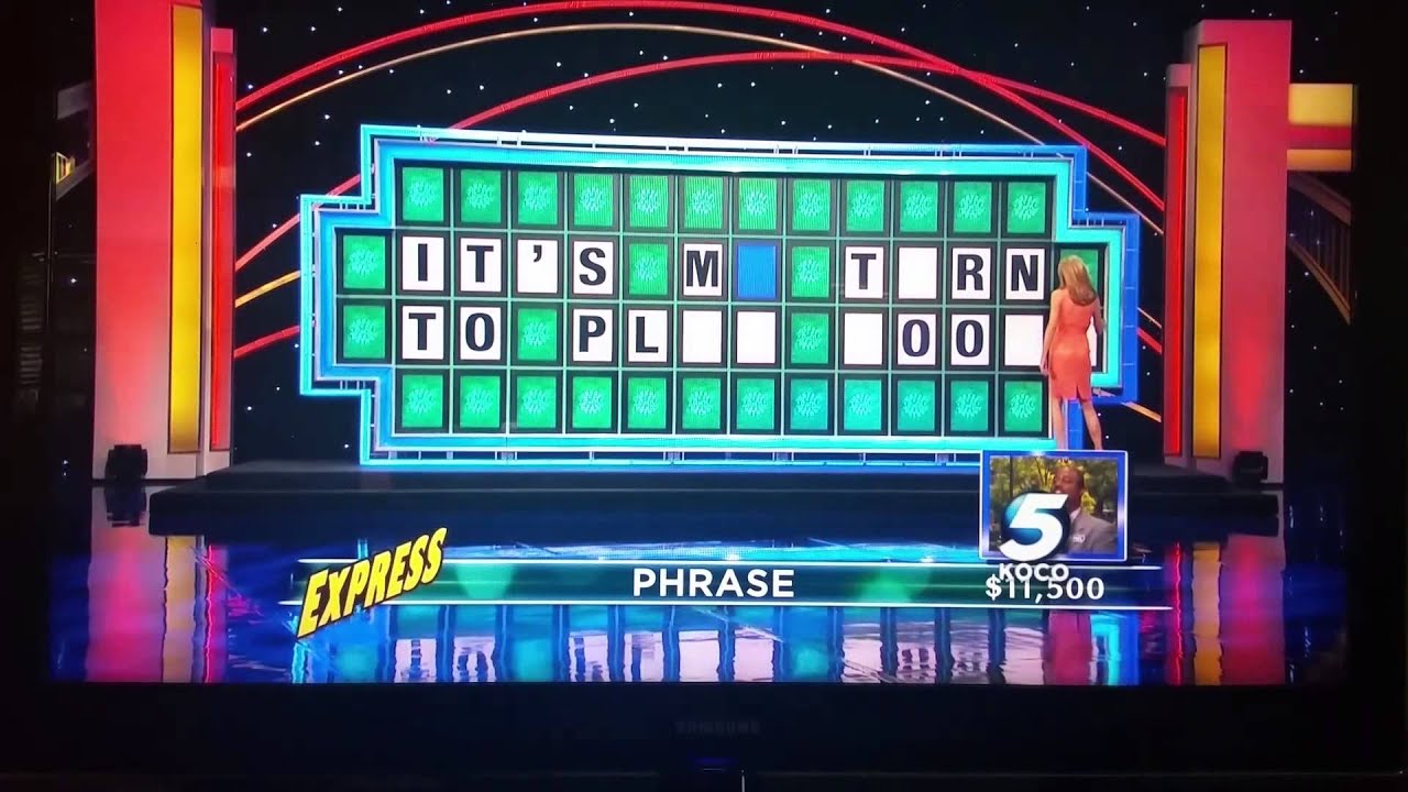 Wheel of Fortune Fail 9/18/2015 - YouTube