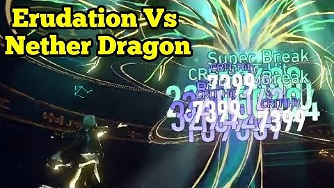Erudation Blessing & Team Vs Nether Dragon Divergent Universe  || Honkai Star Rail