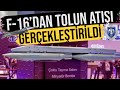 F-16 &#39;DAN TOLUN MİNYATÜR BOMBA ATIŞI GERÇEKLEŞTİRİLDİ