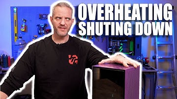 This PC is shutting down due to overheating... let