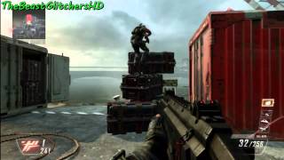 Black Ops 2 Glitches - New Way On Top The Crates On Cargo!