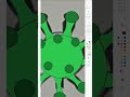 Drawing a Virus Cutscene #ContinueYourGame #pixelart #pixilart #gamejam #gaming