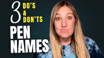 3 Pen Name Do
